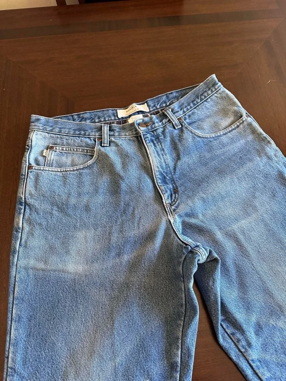 Vintage L.L.Bean Double L Lined Jeans Faded Blue Men’s 36x29 Straight